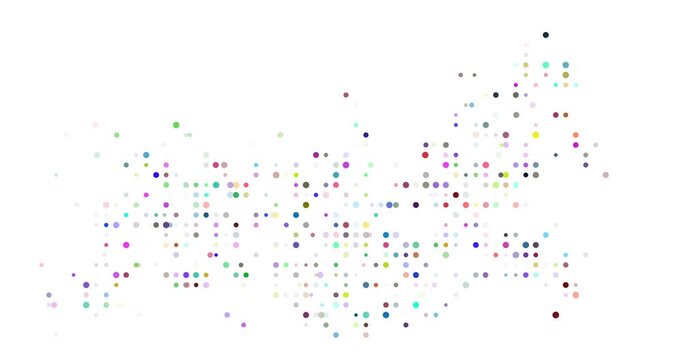 Russian Federation Territory Visualized With Circles