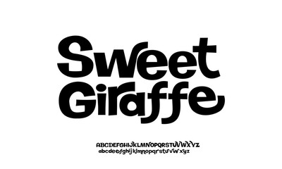 Groovy Font. Graffiti Font. Creative Hand Drawn Uppercase .Street Art Classic Lettering Fashion Designs Typography modern serif vector illustration.eps