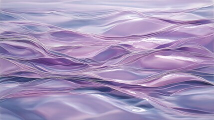Soft Purple Waves with Smooth Flowing Texture in Abstract Design