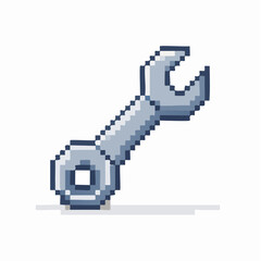 Fototapeta premium Open Spanner Pixel Graphic