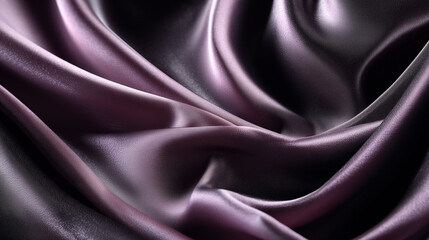 艶やかなサテン生地の背景 / Satin Fabric Background
