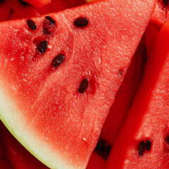 red watermelon slice, watermelon slices background, sunny watermelon slices display, watermelon wallpaper
