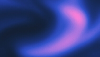 Abstract swirl of pink and blue light on dark background
