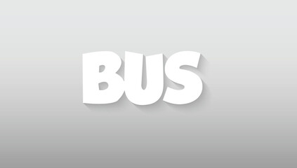 This graphic piece presents the word 