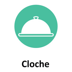 Cloche Vector icon which can easily modify or edit