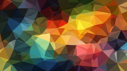 Fototapeta premium an abstract digital artwork with geometric shapes that create a sense of depth and space