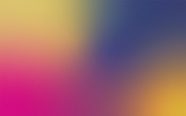 An abstract gradient of pink, yellow, and blue creates a soft effect