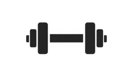 Dumbbell Icon Fitness Gym Strength