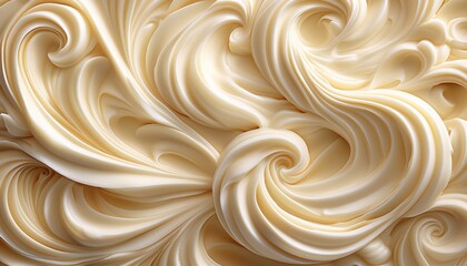 vanilla frosting icing background