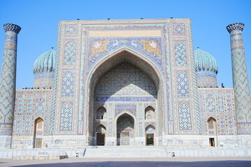 Registan Square in Samarqand, Uzbekistan - ウズベキスタン サマルカンド...