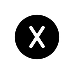 Obraz premium Illustration of the letters rt in white color on a black abstract shape with rounded corners design element