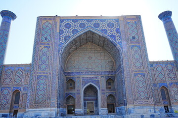 Registan Square in Samarqand, Uzbekistan - ウズベキスタン サマルカンド レギスタン広場	