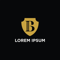 B Pillar Law Firm modern logo design ideas