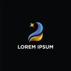 Fototapeta premium B Star Modern logo design ideas