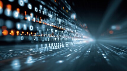 Digital Highway: A Journey Through Binary Code