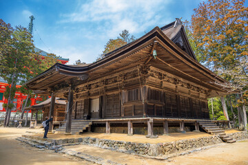 Fototapeta premium 高野山金剛峯寺 大会堂（重要文化財）