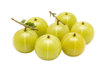 Indian Gooseberries Isolated Transparent PNG