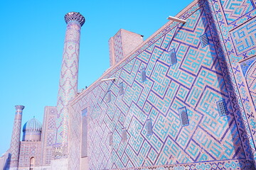 Registan Square in Samarqand, Uzbekistan - ウズベキスタン サマルカンド...