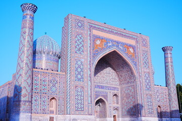 Registan Square in Samarqand, Uzbekistan - ウズベキスタン サマルカンド...