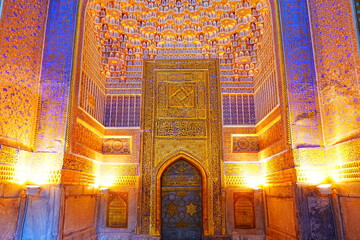 Registan Square in Samarqand, Uzbekistan - ウズベキスタン サマルカンド...