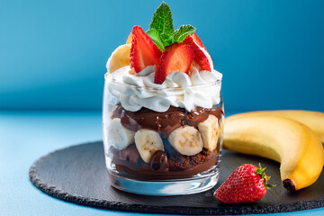 チョコレートパフェ