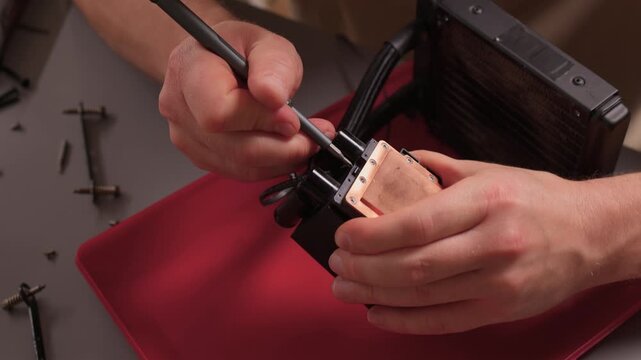 Assembling a Highly Efficient Computer Cooling System for Maximum Performance and Longevity