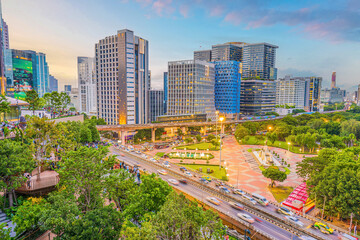 Bangkok Skyline, cityscape of Thailand