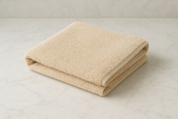 towels on a white background