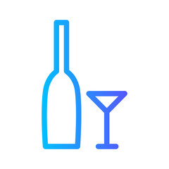wine gradient icon