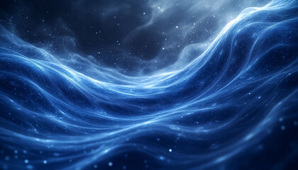 Obraz premium Gray Blue Noise Wavy Texture Background for Banner and Poster