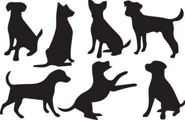 A running og vactor silhoutte illustration art design art design with a white backraund
