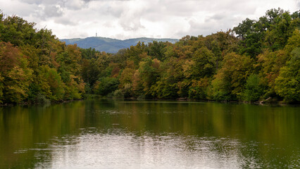 lake in the mountains