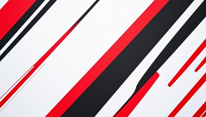 Abstract diagonal stripes of white, black, and red paper background,  background,  sharp