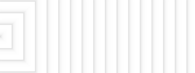 Obraz premium A Clean White Background with Subtle Geometric Depth and Vertical Lines.