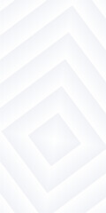 Fototapeta premium An abstract white geometric pattern composed of layered rhombuses and chevrons creating a subtle dimensional effect perfect for minimalist design.