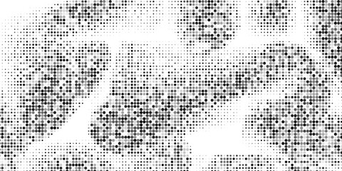 Dotted halftone gradient texture. Vanishing polka dot background. Repeating dots gradation pattern background. Black fading comic pop art overlay backdrop © ANDRI