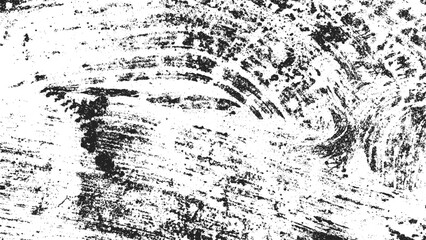Gritty Grunge Texture Overlay, Abstract Distressed Wall Background, Dirty Painted Surface for Design, Vintage Ink Stain Texture