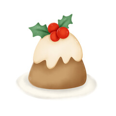 Christmas illustration, cute style