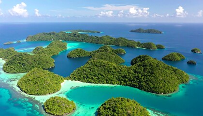 Tropical islands in a turquoise sea (1)