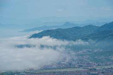 Mit der Seilbahn nach Türkei Boztepe: Panoramablick über Ordu und das Schwarze Meer