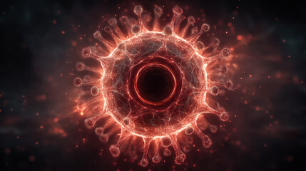 Comprehensive depiction of virus and pandemic impact with healthcare, infection, outbreak, medical, vaccine, health safety, and global health themes