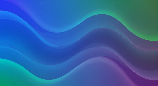 Abstract wave gradient background with flowing shapes and vibrant color palette