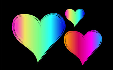 Heart of the rainbow.