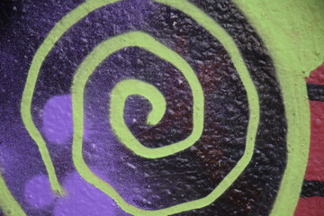 abstract background with spiral 