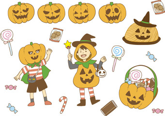 ハロウィン素材