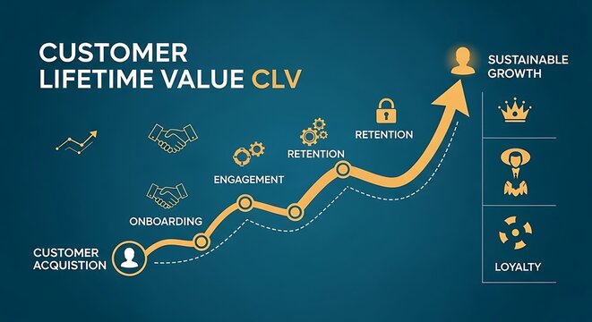 Customer Lifetime Value CLV Growth Strategy.