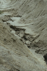 texture of the sand