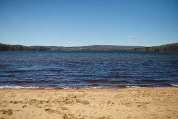 A lake in Ontario, Canada.