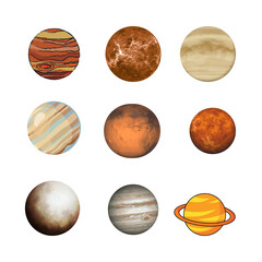 Science Education Icons – STEM Graphics for Learning, Innovation, and Global Development