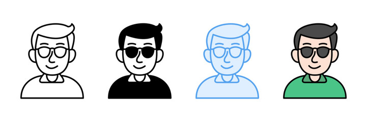 Cool Style Icon Set Multiple Style Collection